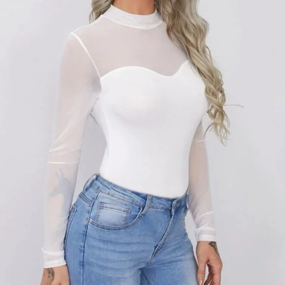 Mesh insert top - Picture 2 of 5